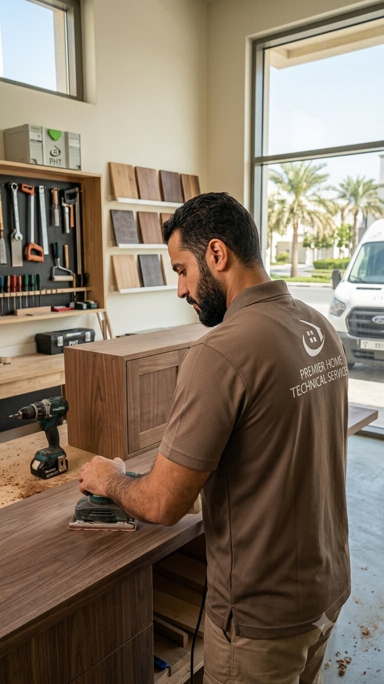 Carpentry services Dubai custom woodwork